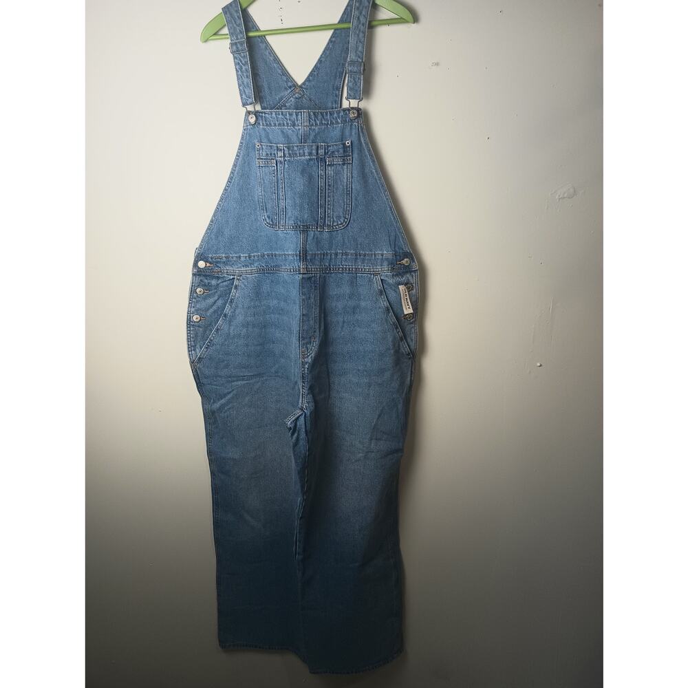 Old Navy Light Blue Denim Overalls Jumpsuit
